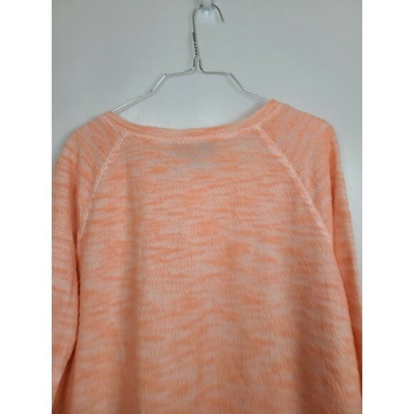 Anthropologie Sunday In Brooklyn Peach Terry Lace Hem Tunic Top Sz Large - Picture 6 of 8